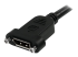 DPPNLFM3PW - StarTech.com 3 ft / 91 cm 20 pin DP DisplayPort Extension Panel Mount Cable - Närbild