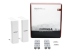 NA-HC4 white - Noctua chromax NA-HC4 - Vänster vinkel