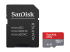 SDSQUA4-032G-GN6MA - SanDisk Ultra - Flash-minneskort (adapter, microSDHC till SD inkluderad) - Framsidan