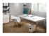 80010000 - Leitz IQ Slim Home Office P4 - Höger vinkel