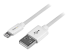 USBLT2MW - StarTech.com 2 m USB till Lightning-kabel - Höger vinkel