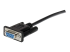 MXT1001MBK - StarTech.com 1m Black Straight Through DB9 RS232 Serial Cable - Närbild