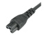 PXTNB3SUK1M - StarTech.com 1 m brittisk strömkabel för bärbara datorer, BS 1363 till C5 (Clover Leaf), 2,5 A 250 V, 18AWG, brittisk ersättningsnätsladd för bärbara datorer, nätsladd för skrivare, laddarkabel för bärbara datorer, strömförsörjningskabel för bärbara datorer - Närbild