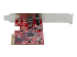 PEXUSB321C - StarTech.com 1-port USB 3.2 Gen 2x2 PCIe-kort - Tillbaka