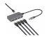 5G4AC-USB-A-HUB - StarTech.com - Hubb - 4 x USB 3.2 Gen 1 + 1 x USB-C + 1 x USB-A 3.2 Gen 1 - Vänster vinkel