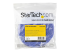 HKLP25BL - StarTech.com 25ft Hook and Loop Roll, Cut-to-Size Reusable Cable Ties, Bulk Industrial Wire Fastener Tape / Adjustable Fabric Wraps Blue / Resuable Self Gripping Cable Management Straps - Framsidan