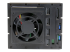 HSB4SATSASBA - StarTech.com Flyttbart hyllfritt bakpanelställ i aluminium med hot swap-funktion för fyra 3,5" SAS II/SATA III - Tillbaka