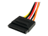 SATAPOWEXT12 - StarTech.com 30 cm 15 stifts SATA-strömförlängningskabel - Närbild