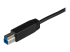 USB31CB1M - StarTech.com USB 3.1 USB-C till USB-B-kabel - Höger vinkel