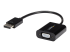 DP2VGA3 - StarTech.com DisplayPort till VGA-adapter - Vänster vinkel
