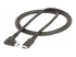 RUSB31CC1MBR - StarTech.com 3ft (1m) Rugged Right Angle USB-C Cable, USB 10 Gbps, USB C to C Data Transfer Cable, 4K 60Hz DP Alt Mode, 100W Power Delivery - Höger vinkel