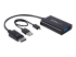 DP2VGAA - StarTech.com DisplayPort till VGA-adapter med audio - Vänster vinkel