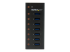 ST7300U3M - StarTech.com USB 3.0-hubb med 7 portar – skrivbords- eller väggmonterbart metallkabinett - Framsidan