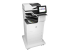J8A13A#B19 - HP LaserJet Enterprise Flow MFP M681z - Vänster vinkel