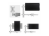 6-MONITOR-ARM-A - StarTech.com Six-Monitor Desk Mount w/ Crossbar, Up To 32" Screens/17.6lb - Flera vinklar