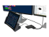 MSTDP124DP - StarTech.com 4-ports multi-bildskärmsadapter - Vänster vinkel