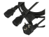 PXT101YEU2M - StarTech.com 2m (6ft) Computer Power Cord, 18AWG, EU Schuko to 2x C13 Power Cord, 10A 250V, Black Replacement AC Cord, TV/Monitor Power Cable, Schuko CEE 7/7 to IEC 60320 2x C13 Power Cord - Höger vinkel