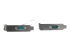 PEX2S553LP - StarTech.com Native lågprofils RS232 PCI express seriellt-kort med 2 portar och 16550 UART - Vänster sida