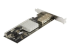 PEX40GQSFPI - StarTech.com QSFP+ servernätverkskort - Höger vinkel