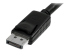 DPPNLFM3PW - StarTech.com 3 ft / 91 cm 20 pin DP DisplayPort Extension Panel Mount Cable - Närbild