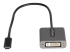 CDP2DVIEC - StarTech.com USB C to DVI Adapter, 1920x1200p, USB-C to DVI-D Adapter, USB Type C to DVI Monitor, Video Converter, Thunderbolt 3 Compatible, USB-C to DVI Dongle, 12" Long Attached Cable - Vänster sida