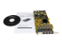 ST4000PEXPSE - StarTech.com Gigabit Power over Ethernet PCIe-nätverkskort med 4 portar - Framsidan