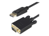 DP2VGAMM3B - StarTech.com 1 m DisplayPort till VGA-kabel - Höger vinkel