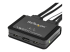 SV211DPUA4K - StarTech.com 2 Port USB 4K60Hz DisplayPort KVM-switch med inbyggda kablar - Närbild