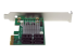 PEXSAT34RH - StarTech.com PCI Express 2.0 SATA III 6 Gbps RAID-kontrollerkort med 4 portar och HyperDuo nivåindelad SSD-lagring - Höger sida