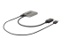 MST14DP122DP - StarTech.com 2-Port DisplayPort MST Hub, Dual 4K 60Hz, DP to 2x DisplayPort Monitor Adapter, DP 1.4 Multi-Monitor Video Adapter w/ 1ft Built-in Cable, USB Powered, Windows Only - Tillbaka