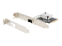 PEX10GSFP - StarTech.com 10G PCIe SFP+ Card, Single SFP+ Port Network Adapter w/ Low Profile, Open SFP+ for MSA-Compliant Modules / Direct-Attach Cables (DAC), 10 Gigabit Fiber PCIe NIC Card - Vänster vinkel
