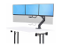 3M1A3SG-MONITOR-ARM - StarTech.com Crossbar Triple Monitor Desk Mount, VESA 75x75/100x100 - Höger vinkel