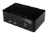 SV231DDVDUA - StarTech.com DVI VGA KVM-switch för dubbla skärmar USB med 2 portar, audio & USB 2.0-hubb - Höger vinkel
