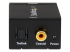 SPDIF2AA - StarTech.com Digital koaxial SPDIF eller optisk Toslink till stereo RCA audio-konverterare - Vänster sida