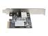 PEX10GSFP - StarTech.com 10G PCIe SFP+ Card, Single SFP+ Port Network Adapter w/ Low Profile, Open SFP+ for MSA-Compliant Modules / Direct-Attach Cables (DAC), 10 Gigabit Fiber PCIe NIC Card - Höger sida