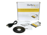 ECUSB3S254F - StarTech.com 2 Port Flush Mount ExpressCard 54mm SuperSpeed USB 3.0 Card Adapter with UASP - Flera vinklar