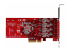 P10Q4C-USB-CARD - StarTech.com 4-Port USB Type-C PCIe Card, USB-C 10Gb, 4x Controllers, TAA - Tillbaka