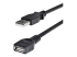 USBEXTAA6BK - StarTech.com 1,8 m svart USB 2.0-förlängningskabel A till A – M/F - Höger vinkel