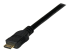 HDCDVIMM1M - StarTech.com 1m (3.3 ft) Mini HDMI to DVI Cable, DVI-D to HDMI Cable (1920x1200p), 19 Pin HDMI Mini (C) Male to DVI-D Male, Digital Monitor Cable Adapter M/M, Single Link, Black - Närbild