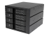 HSB4SATSASBA - StarTech.com Flyttbart hyllfritt bakpanelställ i aluminium med hot swap-funktion för fyra 3,5" SAS II/SATA III - Höger vinkel