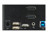 SV231TDPU34K - StarTech.com 2-ports DisplayPort KVM-switch för tre skärmar - Närbild