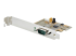 11050-PC-SERIAL-CARD - StarTech.com PCI Express Serial Card, PCIe to RS232 (DB9) Serial Interface Card, PC Serial Card with 16C1050 UART, Standard or Low Profile Brackets, COM Retention, For Windows & Linux - Vänster vinkel