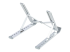 LAPTOP-RISER-BAR - StarTech.com Foldable Laptop Riser Stand, Portable Height Adjustable Ergonomic Laptop Stand, Ventilated Aluminum Frame Supports 22lb (10Kg), Tilt/Raised/Angled Laptop/Tablet Stand, Collapsible Design - Tillbaka