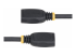 HD2MF3FL - StarTech.com 3.3ft HDMI 2.0 Extension Cable, 4K 60Hz, M/F - Närbild