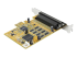 PEX8S1050 - StarTech.com 8-portars PCI Express RS232 seriell kortadapter - Tillbaka