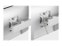 6-MONITOR-ARM-A - StarTech.com Six-Monitor Desk Mount w/ Crossbar, Up To 32" Screens/17.6lb - Närbild