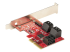 6P6G-PCIE-SATA-CARD - StarTech.com SATA PCIe-kort - Höger vinkel