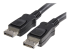 DISPL3M - StarTech.com DisplayPort 1.2-kabel med lås – certifierad, 3 m - Höger vinkel