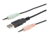 SV211DPUA4K - StarTech.com 2 Port USB 4K60Hz DisplayPort KVM-switch med inbyggda kablar - Närbild