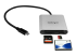 FCREADU3C - StarTech.com USB 3.0 multi-flashminneskortläsare/skrivare med USB-C - Framsidan